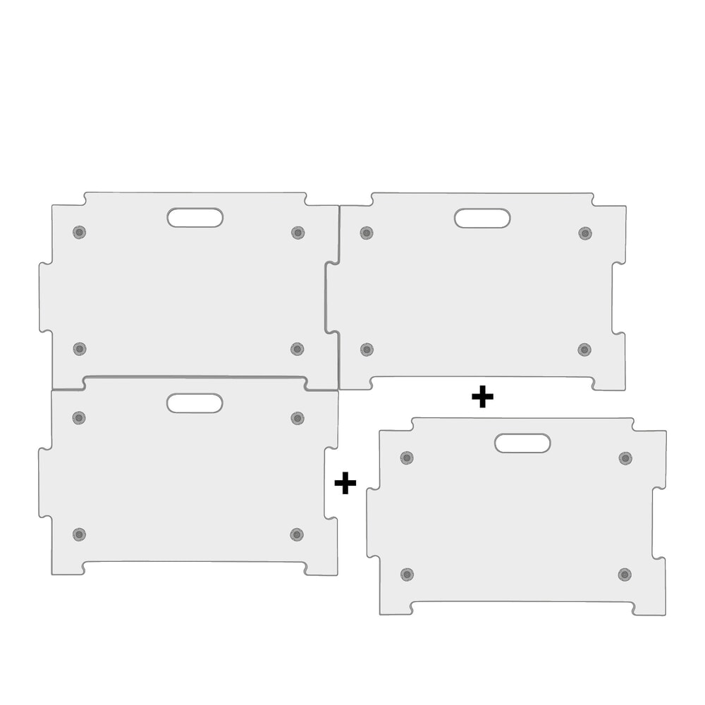 Produktabbildung Nr. 8: WAGNER Transporthilfe MAXIGRIP CONNECT - 59 x 39 x 11 cm, TK 250 Kg