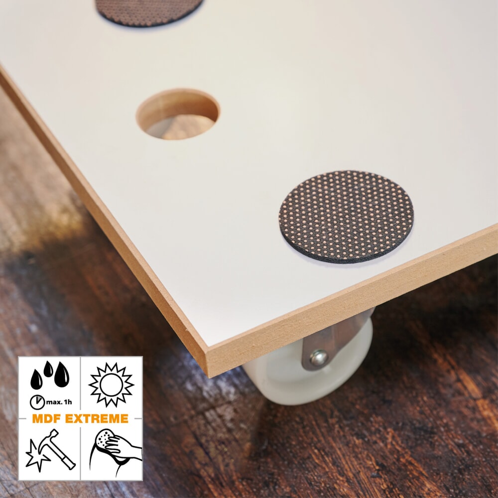 Produktabbildung Nr. 4: WAGNER Transporthilfe MDF EXTREME Melamin - 57,5 x 30 x 10 cm, TK 200 Kg