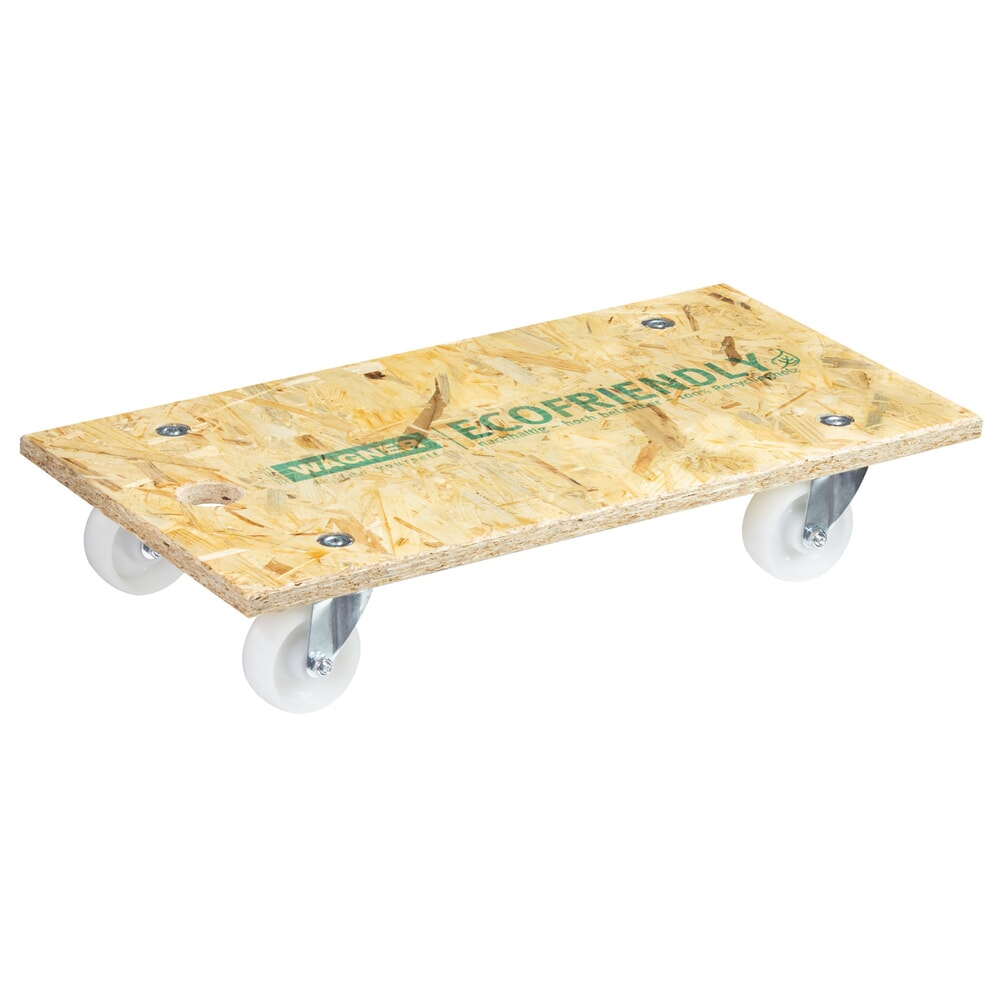 Produktabbildung: WAGNER Transporthilfe OSB MEDIUM 18 mm - 57,5 x 30 x 11 cm, TK 250 Kg