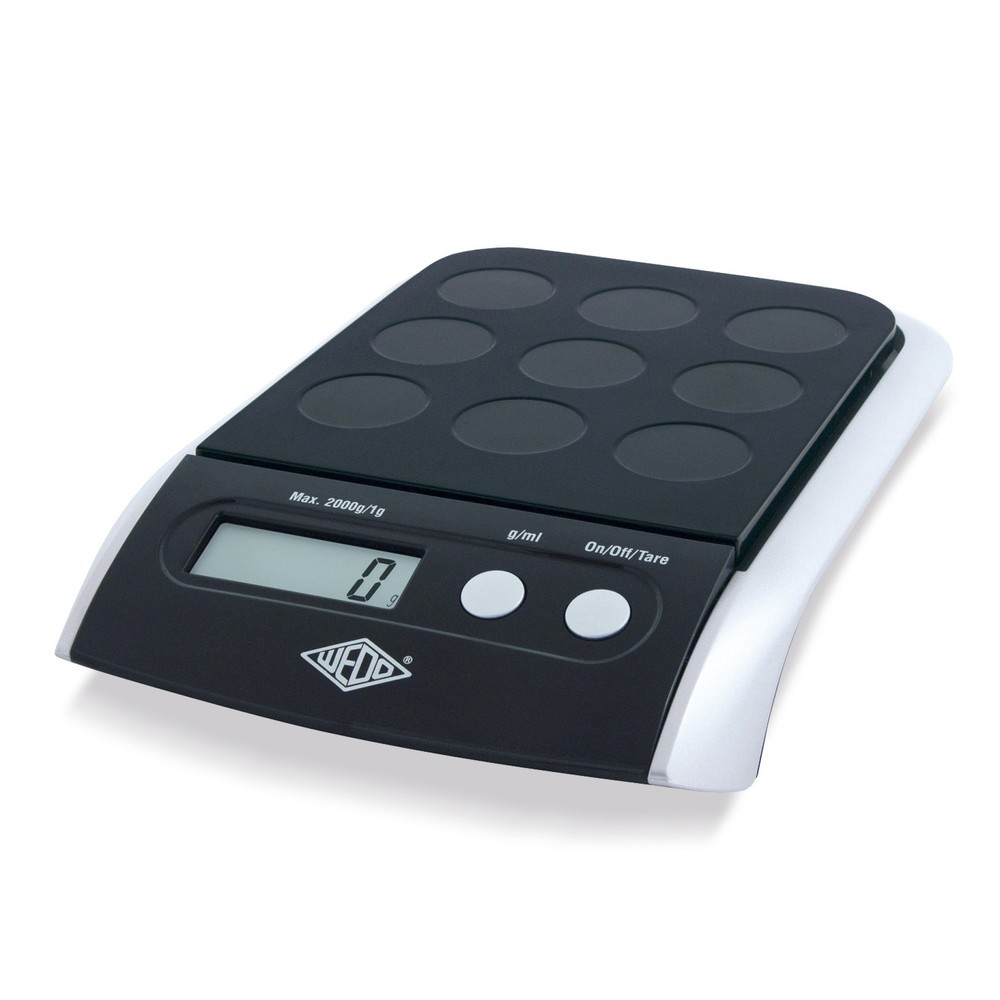 Produktabbildung: WEDO® Briefwaage, BxT 150 x 130 mm, Wägebereich max. 5 kg