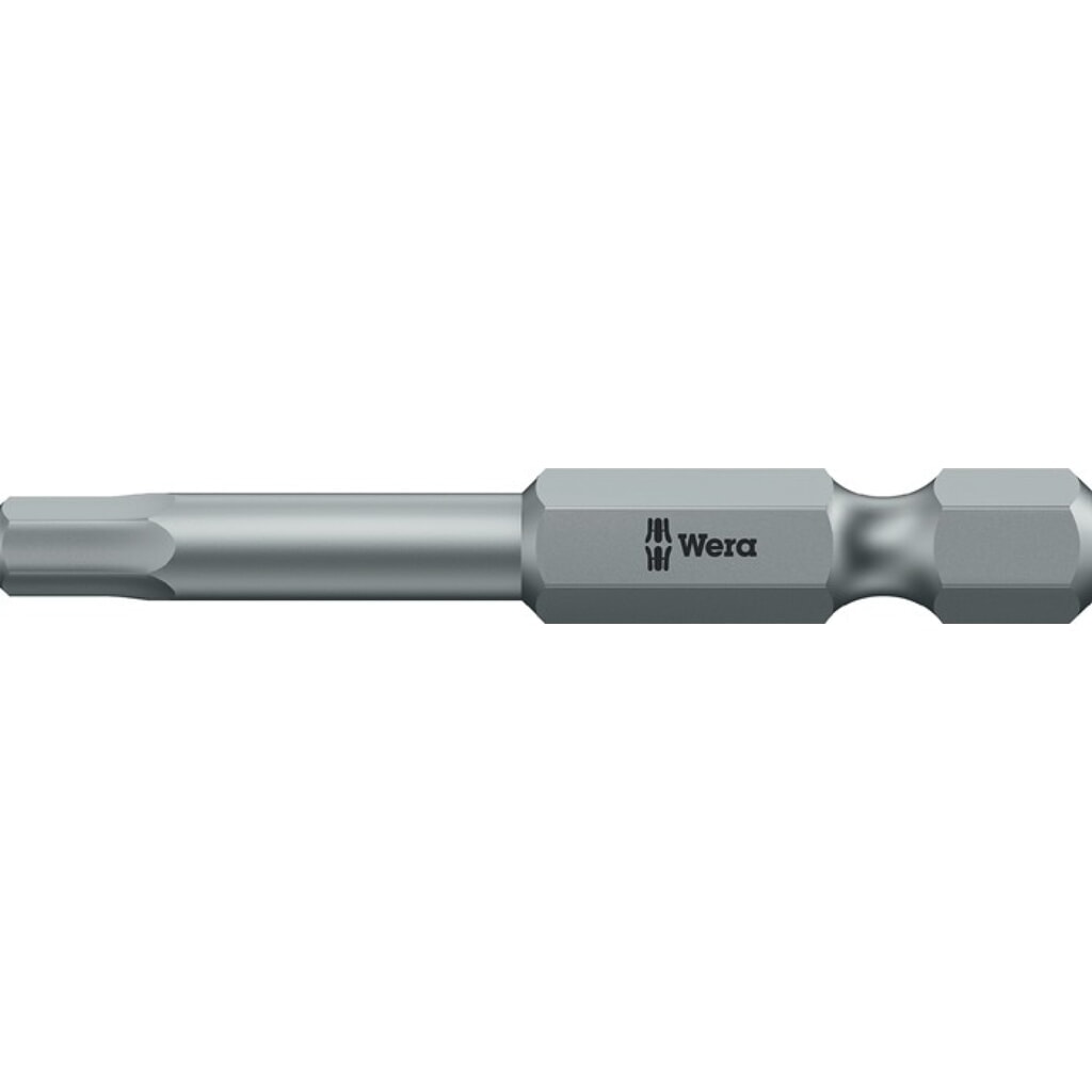 Produktabbildung: WERA Bit 840/4 Z, zähhart, HEX-Plus, 1/4 ″ 5,0 mm Länge 89 mm