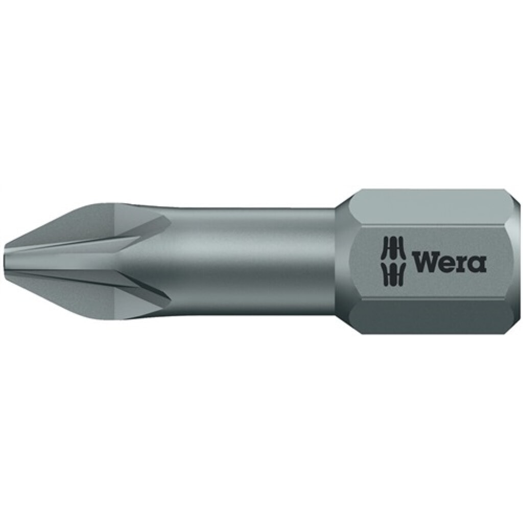 Bit 855/1 TZ 1/4 Zoll PZD 2 L.25mm Torsionszone,zähh.WERA Produktabbildung: Bit 855/1 TZ 1/4 Zoll PZD 2 L.25mm Torsionszone,zähh.WERA