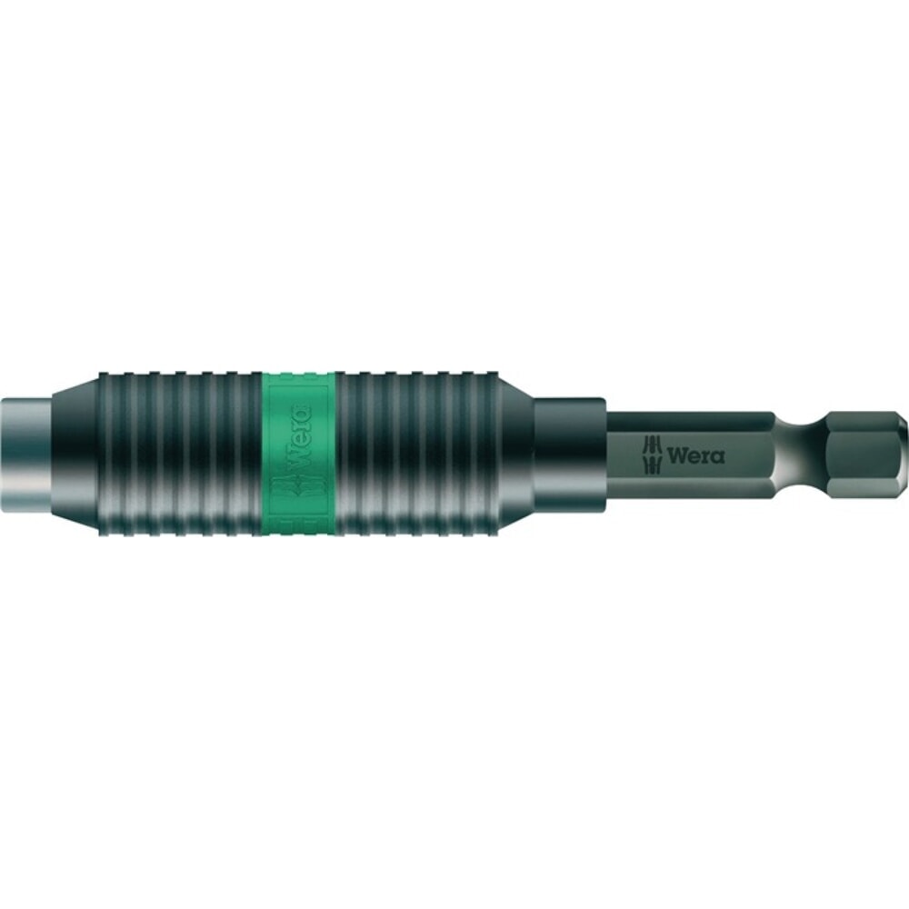 Produktabbildung: WERA Bithalter Rapidaptor 1/4 Zoll F 6,3 1/4 Zoll C 6,3+E 6,3 SWF L.75mm