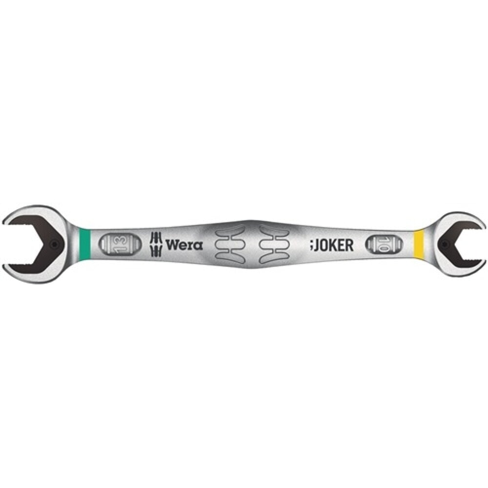 Produktabbildung: Doppelmaulschlüssel Joker 10x13mm L.167mm verchr.WERA