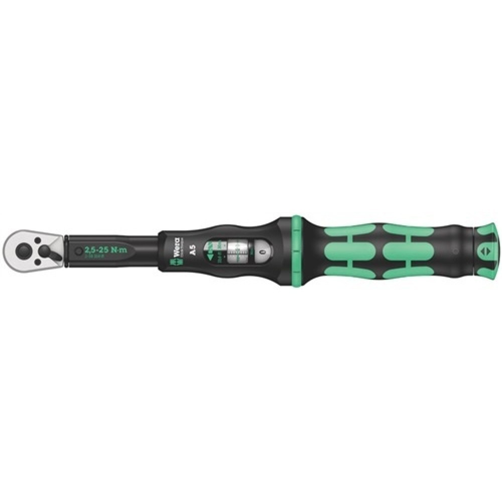 Produktabbildung: Drehmomentschlüssel Click-Torque A 5 1/4 Zoll 2,5-25 Nm WERA