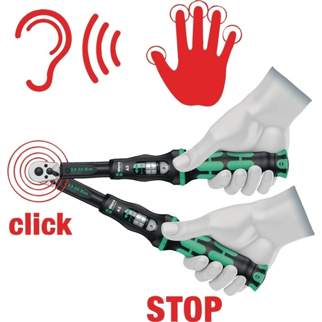 WERA Drehmomentschlüssel Click-Torque C 2 Push, 1/2 ″ 20 - 100 Nm Produktabbildung Nr. 6: WERA Drehmomentschlüssel Click-Torque C 2 Push, 1/2 ″ 20 - 100 Nm