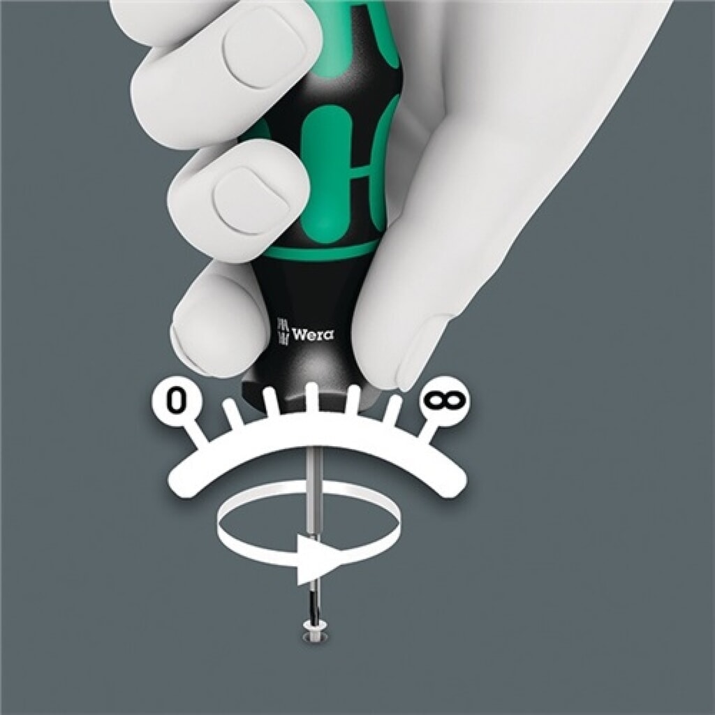 Drehmomentschraubendreher 300 TX 6 0,6 Nm fest WERA Produktabbildung Nr. 5: Drehmomentschraubendreher 300 TX 6 0,6 Nm fest WERA