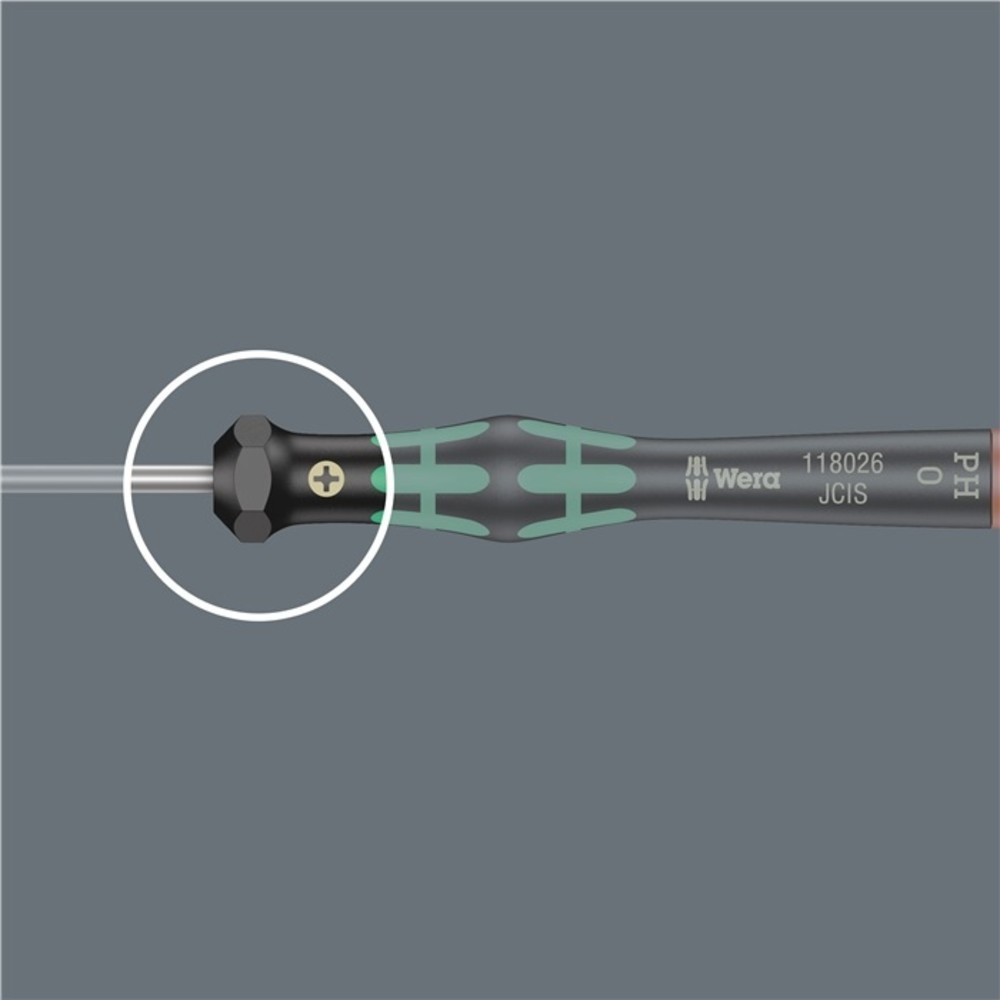 Produktabbildung Nr. 2: WERA Elektronik-Feinmechanik-Schraubendreher 2035 3mm Klingen-L.50mm