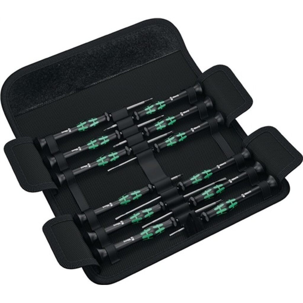 Feinmechanikerschraubendrehersatz K Micro-Set/12 SB1 12tlg.Schlitz/PH/6-KT./TX® Produktabbildung: Feinmechanikerschraubendrehersatz K Micro-Set/12 SB1 12tlg.Schlitz/PH/6-KT./TX®