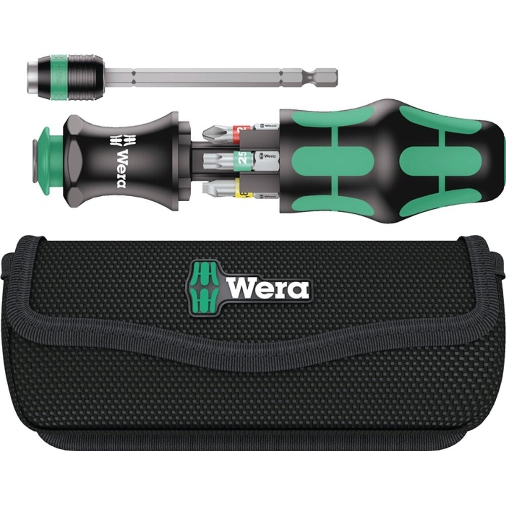 WERA Bitsortiment KK 20 Tool Finder 1 8-tlg.Schlitz/PH/PZD/TORX® Produktabbildung: WERA Bitsortiment KK 20 Tool Finder 1 8-tlg.Schlitz/PH/PZD/TORX®