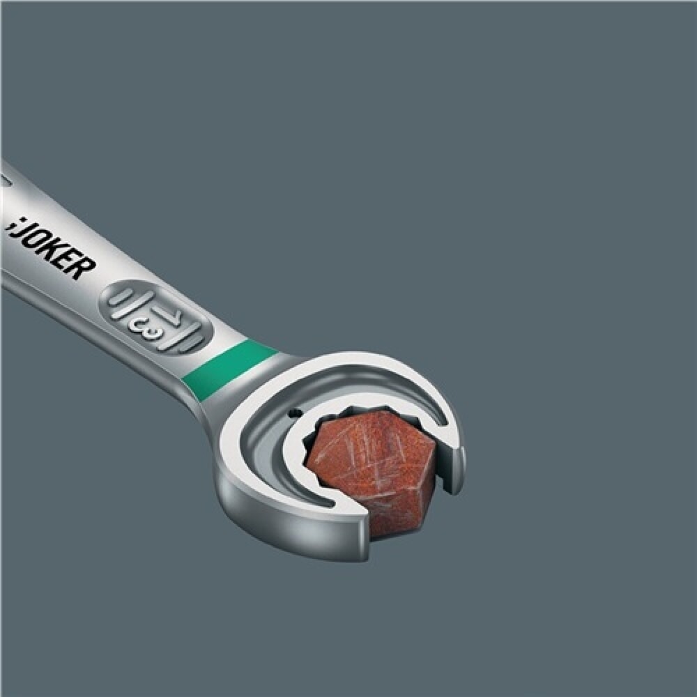 Produktabbildung Nr. 7: Knarrenringmaulschlüssel SW 10mm m.Haltefunktion/Anschlag f.Mutter feinverzahnt
