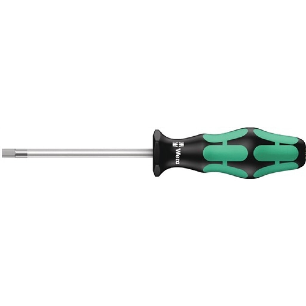 Produktabbildung: Schraubendreher 6KT 2,5 x 75mm L. 156 mm gerade m.Grössenleitsystem 2K-Heft WERA