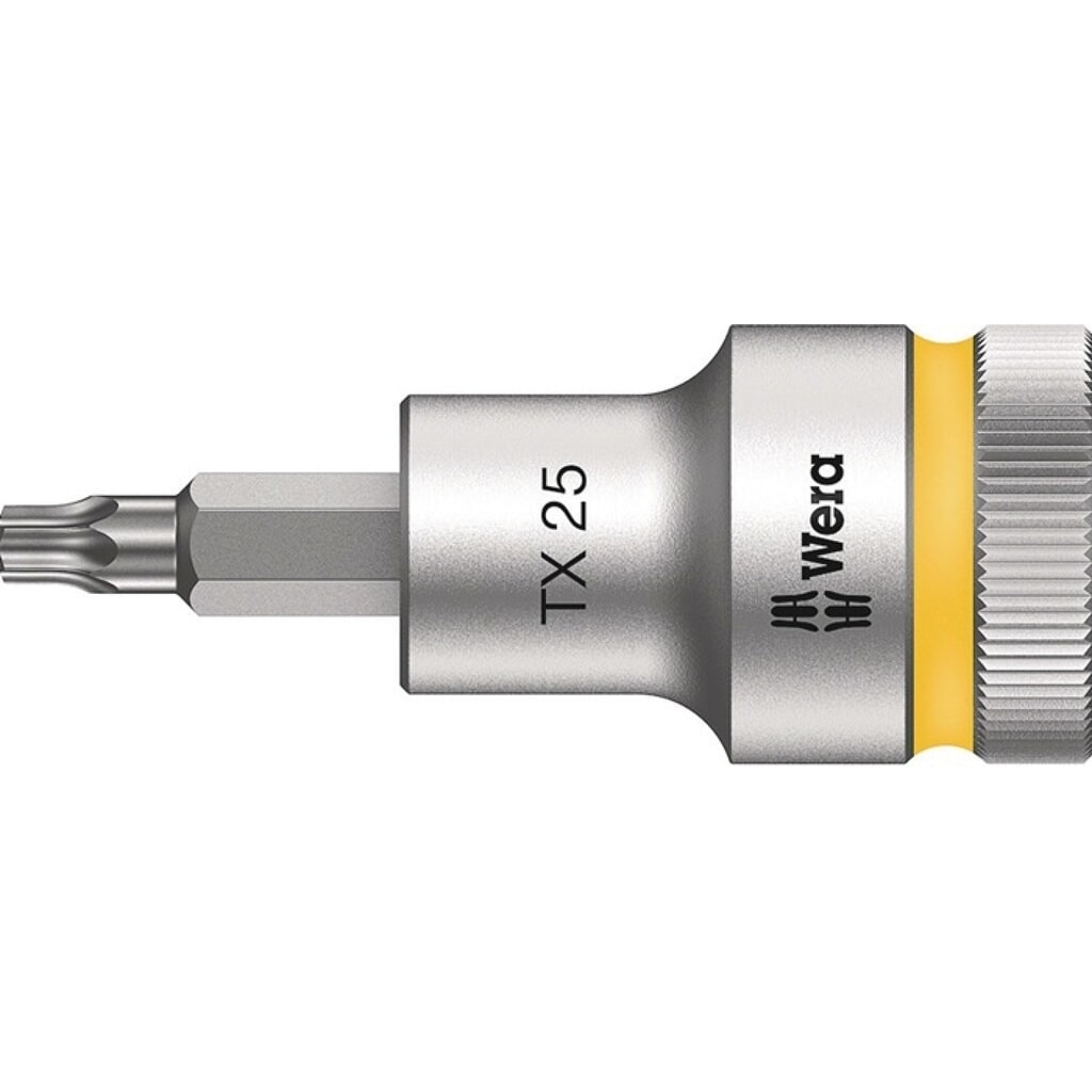 Produktabbildung: WERA Steckschlüsseleinsatz 8767 C HF TORX®, T25, 1/2 ″, Länge 60 mm