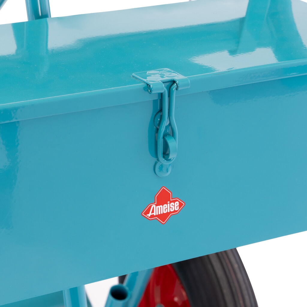 Produktabbildung Nr. 3: Werkzeugkasten für Ameise® 2er-Stahlflaschenkarre, leer, verschliessbarer Deckel, HxBxT 155 x 460 x 210 mm