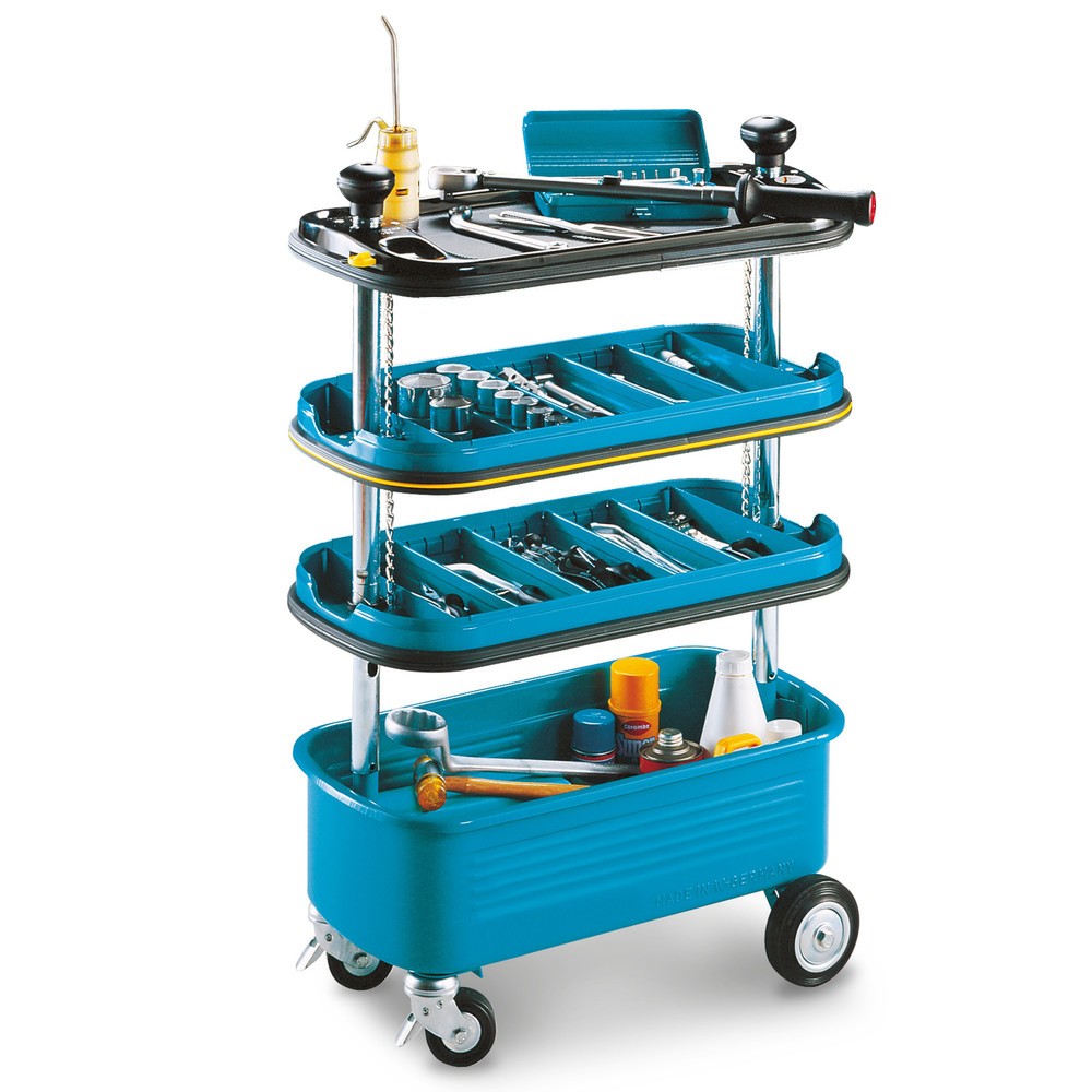 Produktabbildung: Werkzeugwagen HAZET® Assistent® Profi, absenkbar, HxBxT 965 x 680 x 350 mm