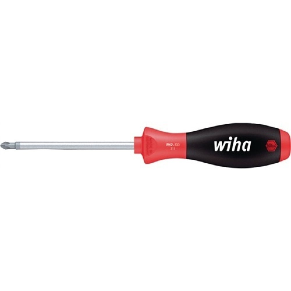 Produktabbildung: Schraubendreher PH SW 1x4,5x200mm Ges.-L.311mm Rundklinge Mehrkomp.-Griff