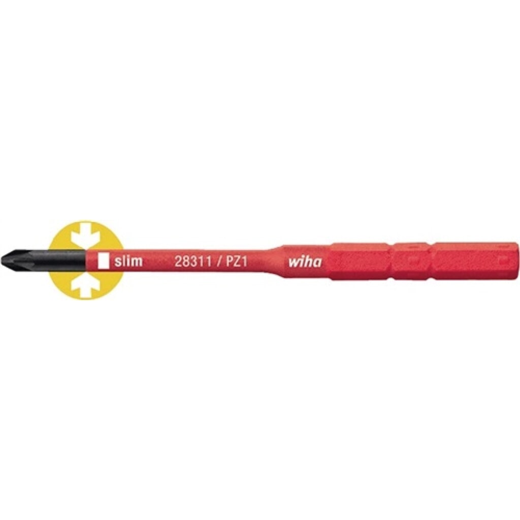 Bit VDE PZD 2x75mm slimBit Produktabbildung: Bit VDE PZD 2x75mm slimBit