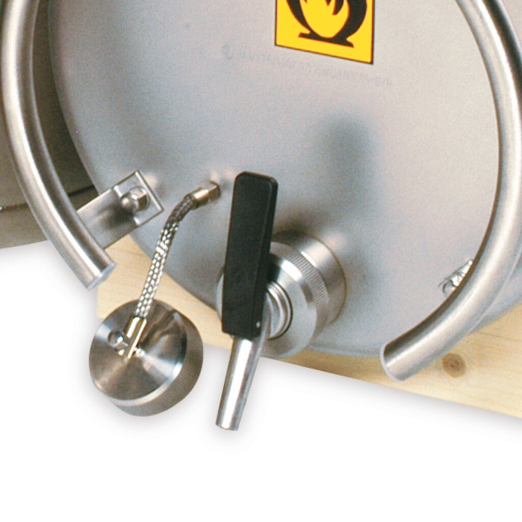 Zapfhahn für Transportbehälter, Gewinde 1 ½" Produktabbildung: Zapfhahn für Transportbehälter, Gewinde 1 ½"