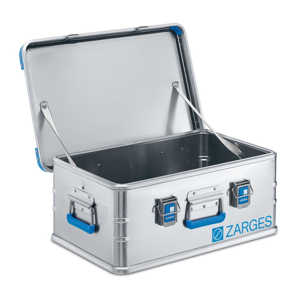 Produktabbildung: ZARGES Alu-Transportbox, hohe Stapel- und Traglast, 42 Liter