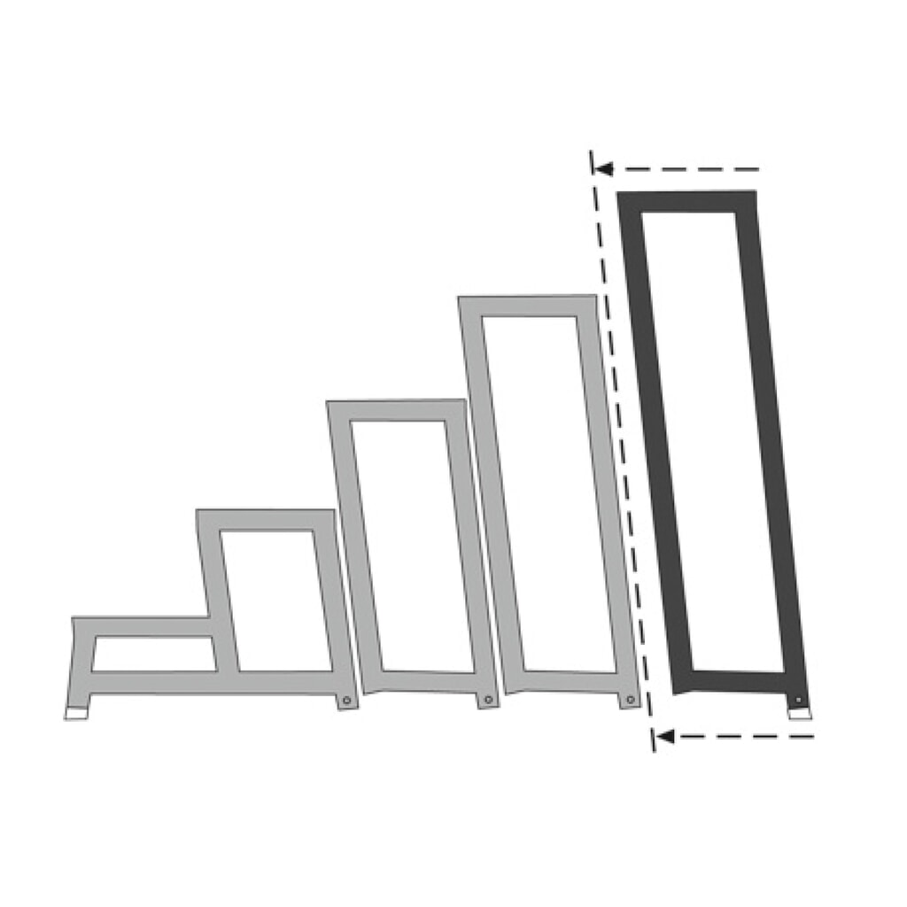 Produktabbildung Nr. 3: ZARGES Arbeitspodest, Modul E, Standhöhe 990 mm