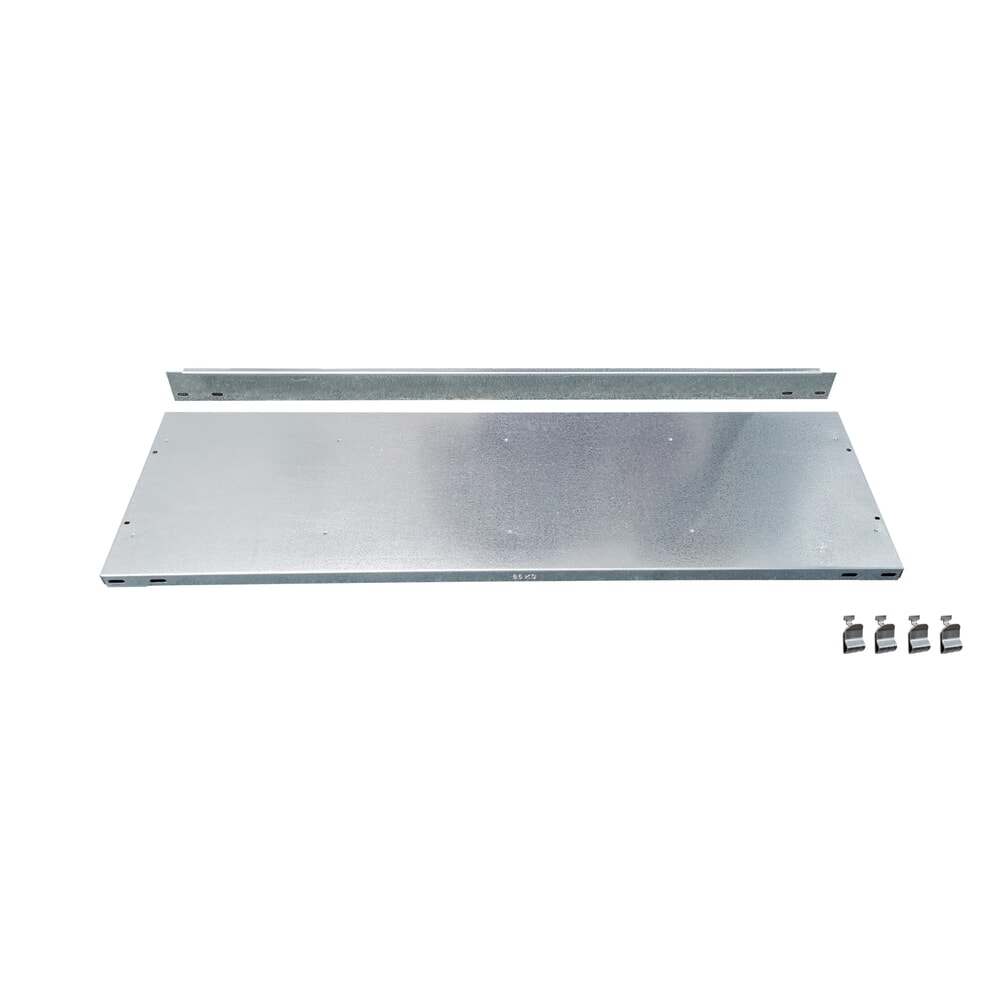 Produktabbildung: Zusatzboden für SCHULTE Aktenregal (Stecksystem),mit End-/Mittelanschlägen, BxT 1.000 x 300 mm