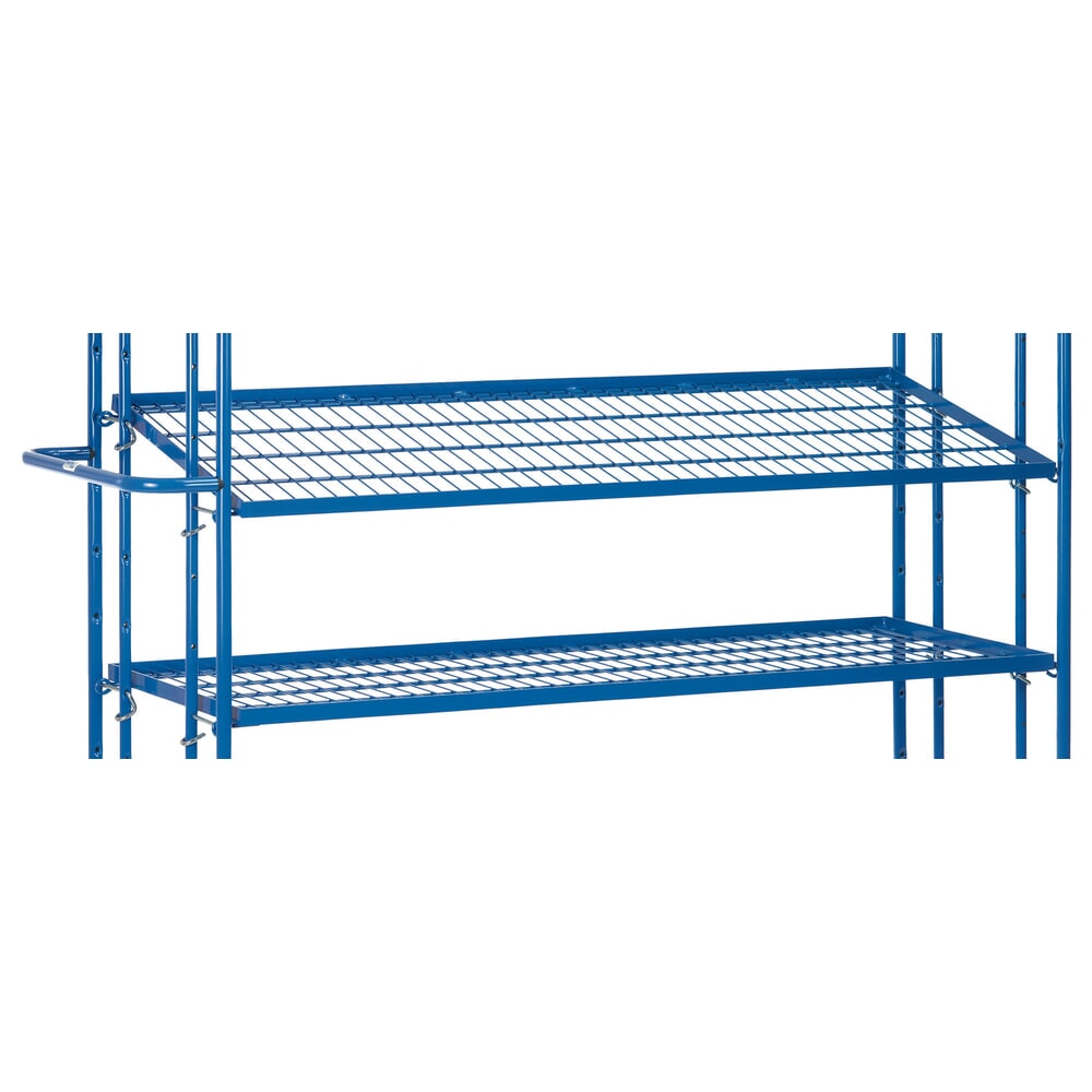 Produktabbildung: Zusatzboden Gitter für fetra® Eurokasten-Etagenwagen, Ladefläche 1.250 x 610 mm