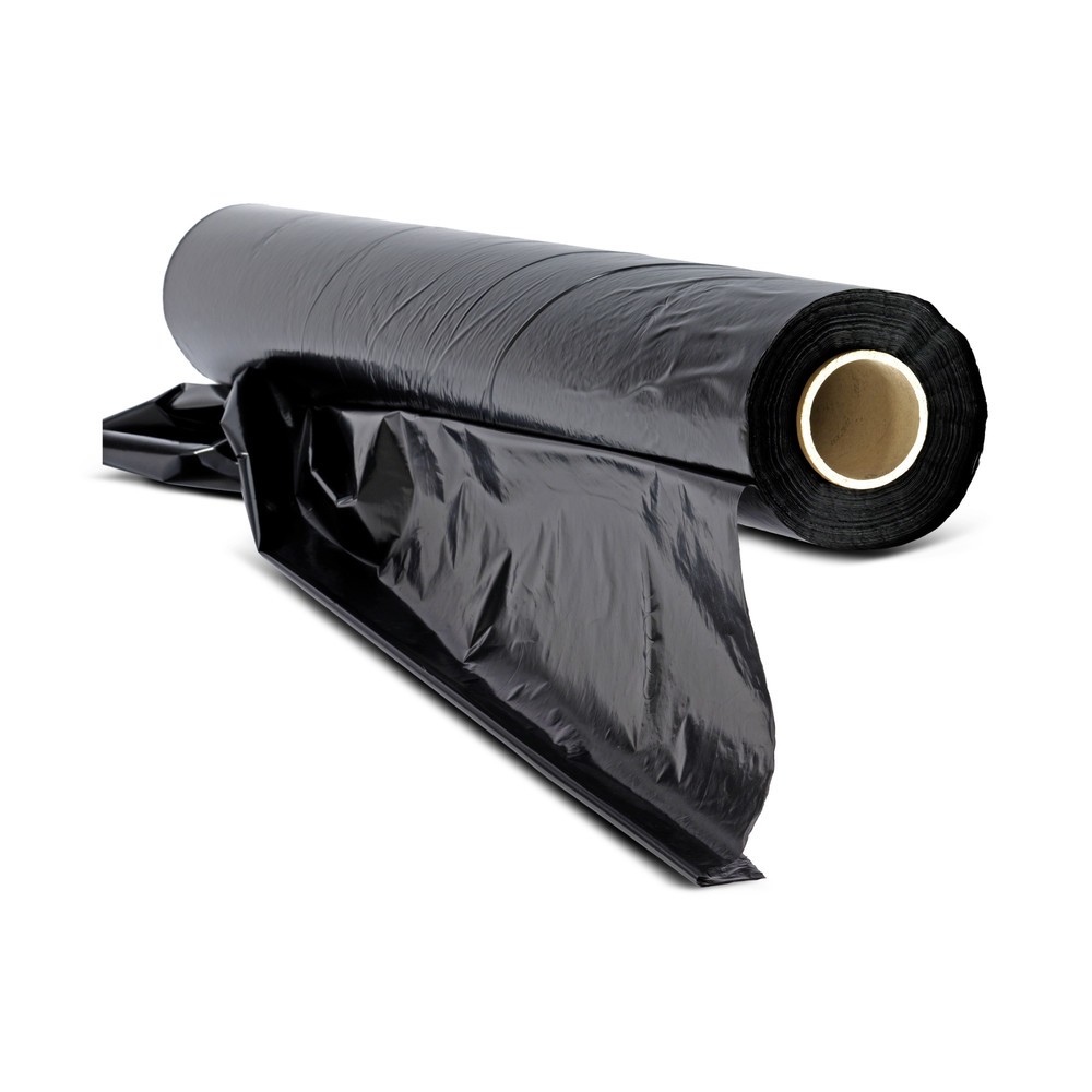 Produktabbildung: Deckblattfolie, schwarz, Stärke 40 µm, 200 Blatt/Rolle