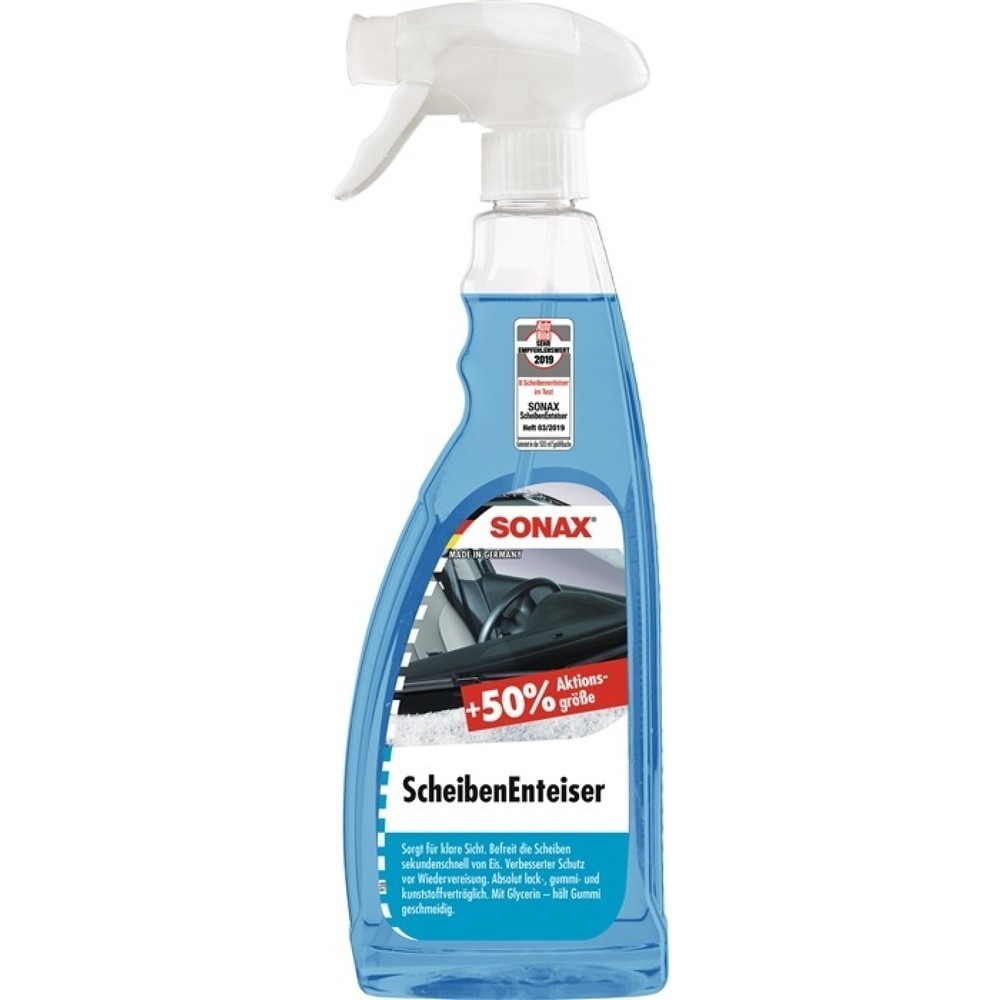 Illustration du produit: Vaporisateur dégivrant pour pare-brise SONAX 750 Bouteille