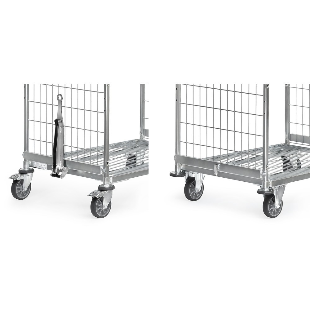 Produktabbildung: Deichsel + Kupplung für fetra® Kommissionierwagen, Breite 610 mm