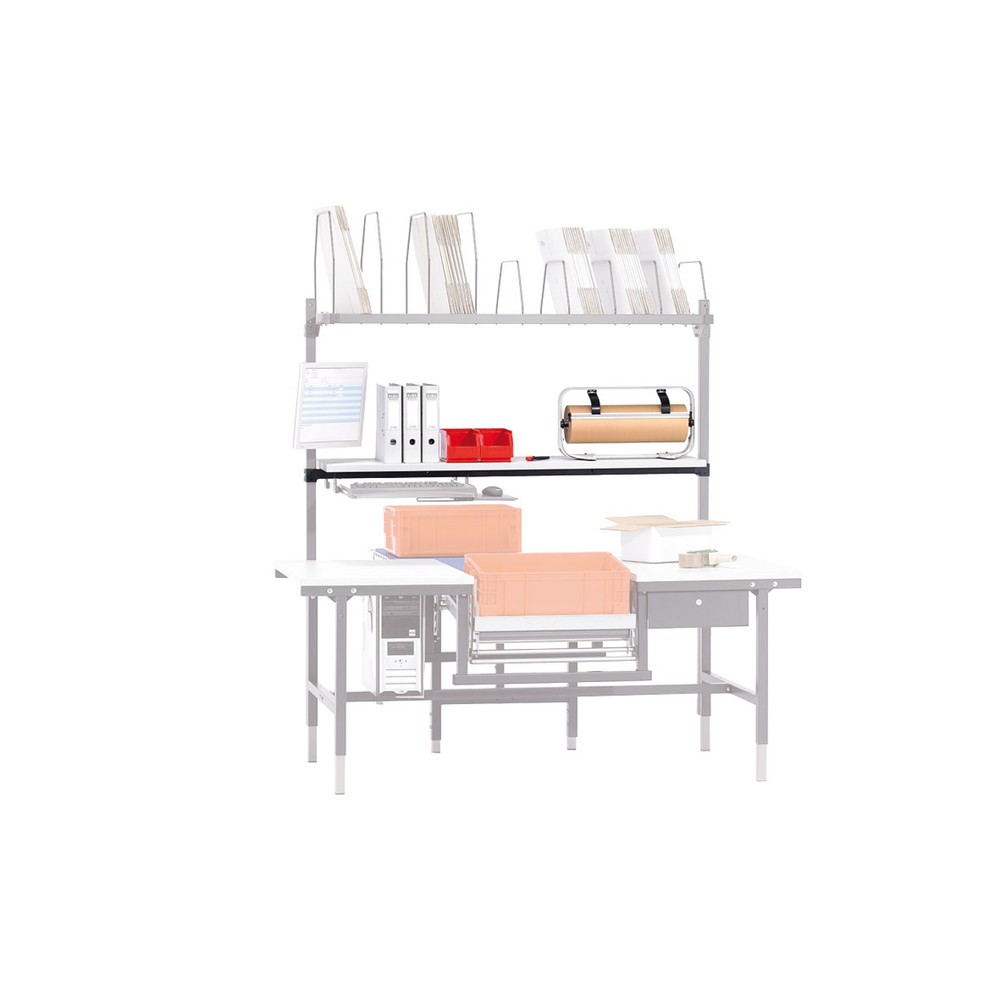 Produktabbildung Nr. 5: Desserte pour système de table d’emballage, bois, HxlxP 30 x 1 600 x 400 mm