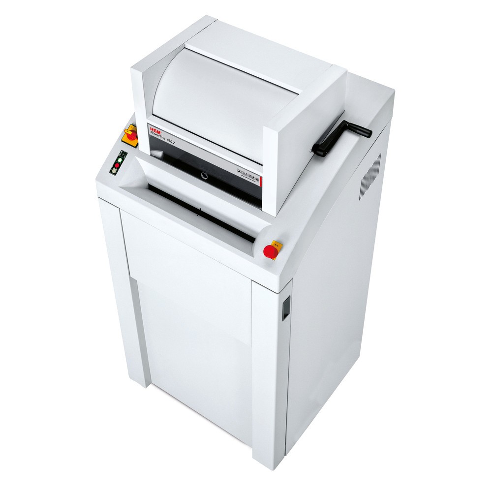 Produktabbildung Nr. 2: Destructeur de documents grande capacité HSM Powerline 450.2, coupe croisée en particules 2 x 15 mm