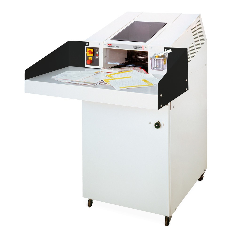 Produktabbildung Nr. 2: Destructeur de documents grande capacité HSM Powerline FA 400.2, coupe croisée en particules 5,8 x 50 mm