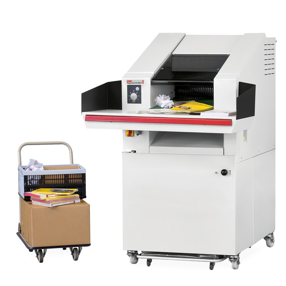 Produktabbildung Nr. 3: Destructeur de documents grande capacité HSM Powerline FA 500.3, coupe croisée en particules 10,5 x 40 à 76 mm