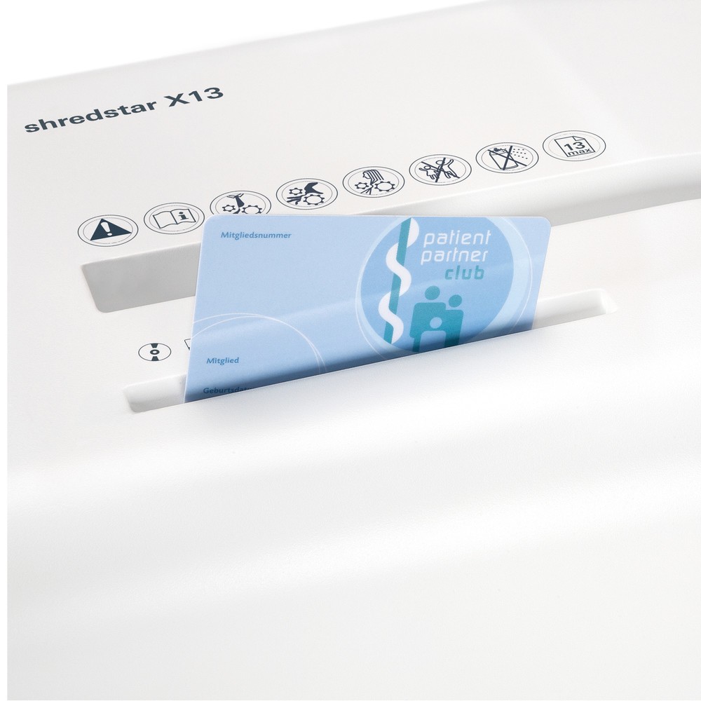 Produktabbildung Nr. 5: Destructeur de documents HSM shredstar X13, coupe croisée en particules 4 x 37 mm