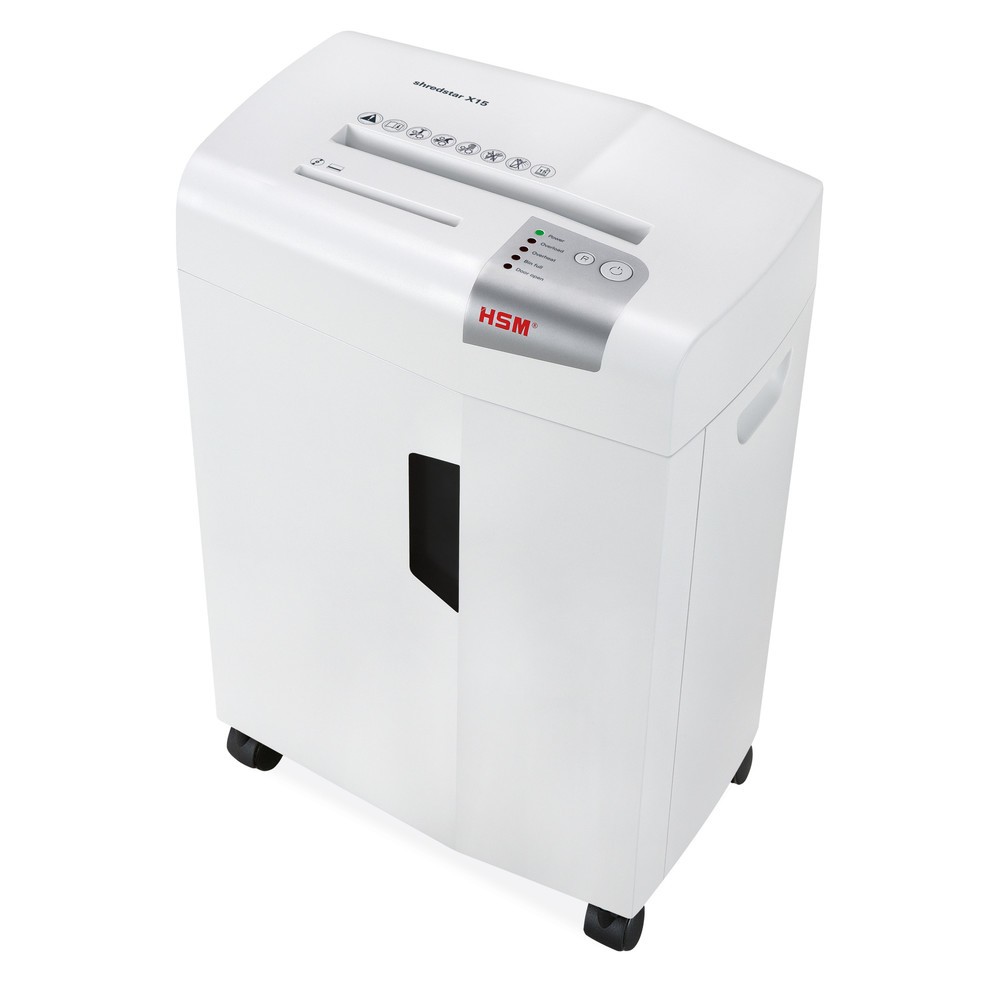Illustration du produit: Destructeur de documents HSM shredstar X15, coupe croisée en particules 4 x 37 mm