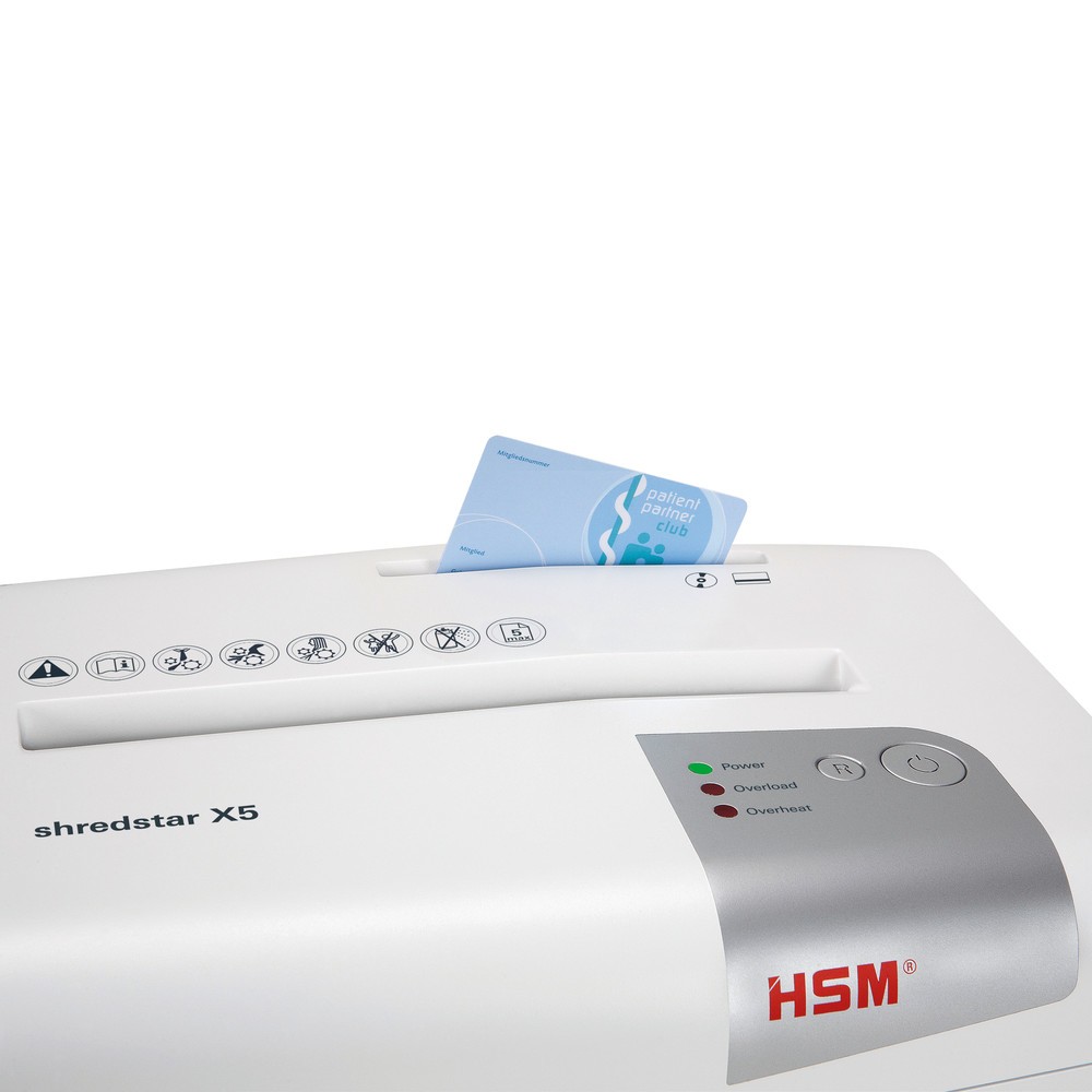 Produktabbildung Nr. 2: Destructeur de documents HSM shredstar X5, coupe croisée en particules 4,5 x 30 mm