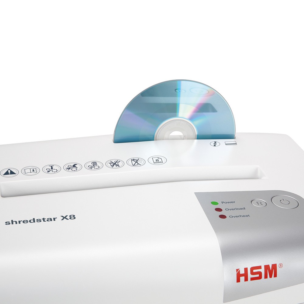 Produktabbildung Nr. 5: Destructeur de documents HSM shredstar X8, coupe croisée en particules 4,5 x 30 mm