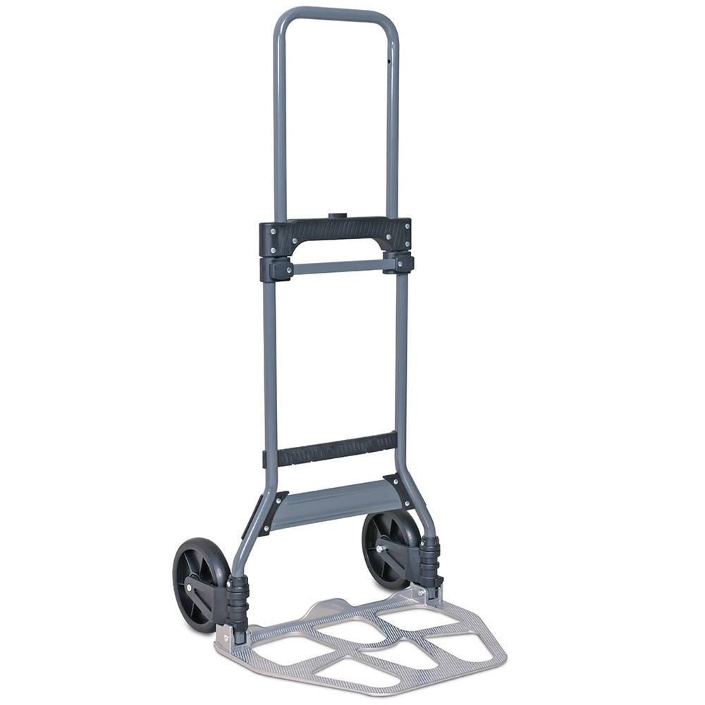 Illustration du produit: Diable de transport en acier, pliable, HxlxP 1.110 x 485 x 520 mm, capacité de charge 100 kg