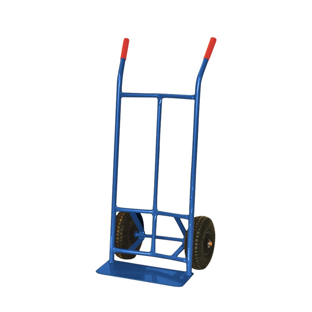 Illustration du produit: Diable Eichinger®, 300 kg, roue gonflable 260/85, bleu gentiane