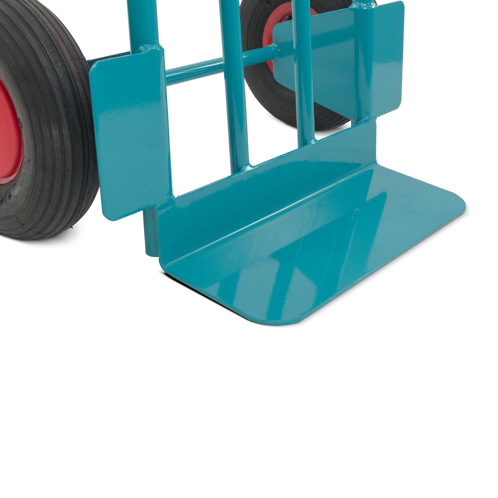 Produktabbildung Nr. 5: Diable en tubes d’acier Ameise®, capacité de charge de 250 kg, bavette L x P 400 x 150 mm, pneus gonflables