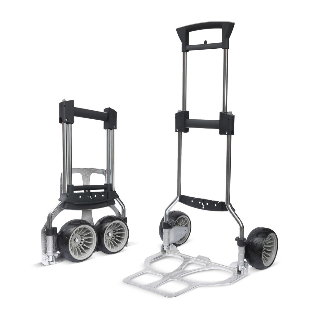Illustration du produit: Diable pliant RuXXac®-cart Cross, capacité de charge 100 kg, bavette l x P 480 x 410 mm