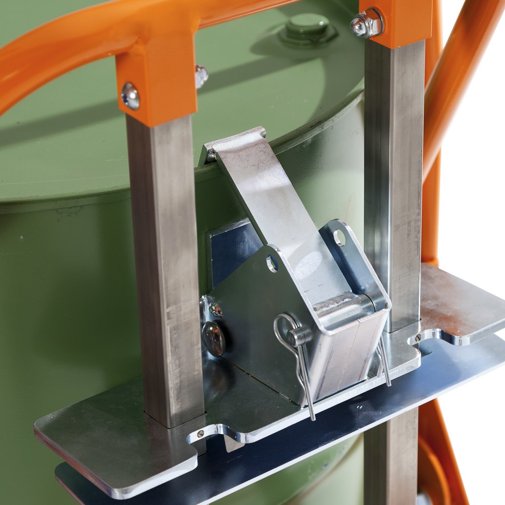 Produktabbildung Nr. 2: Diable porte-fûts, pour 1x fût en PE de 60 à 220 litres, capacité de charge 350 kg