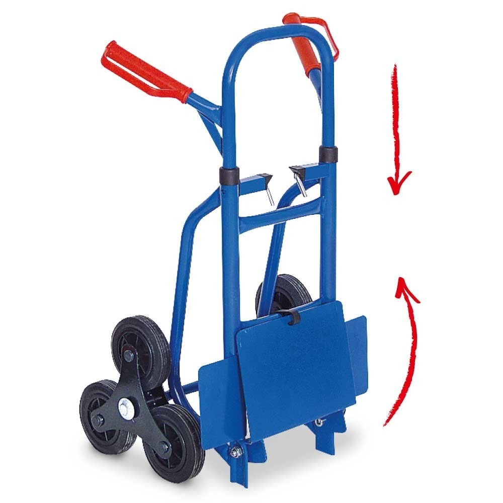 Produktabbildung Nr. 2: Diable pour escaliers HEMMDAL, repliable, capacité de charge 150 kg, pelle l x P 270 x 200 mm