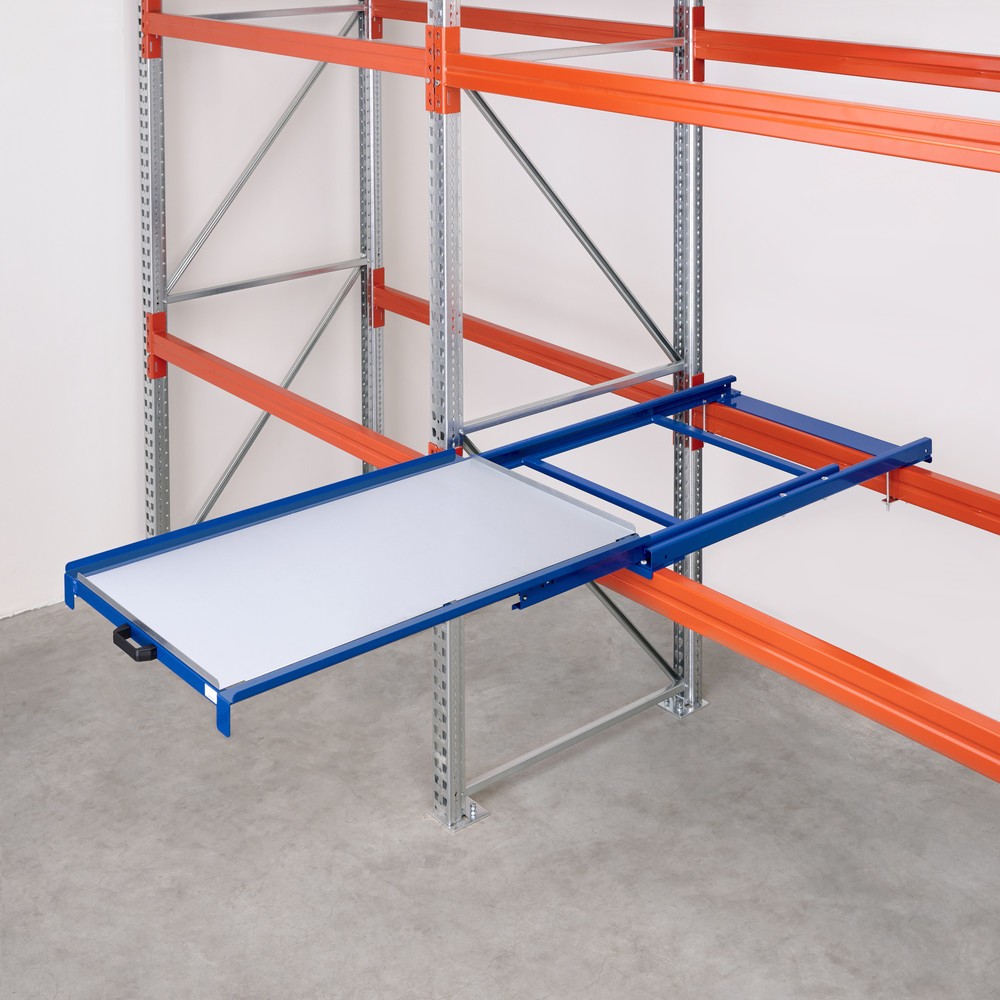 Produktabbildung Nr. 3: Dispositif d’extraction de palettes avec fond en acier, capacité de charge 200 kg, profondeur d’extraction de 100 %