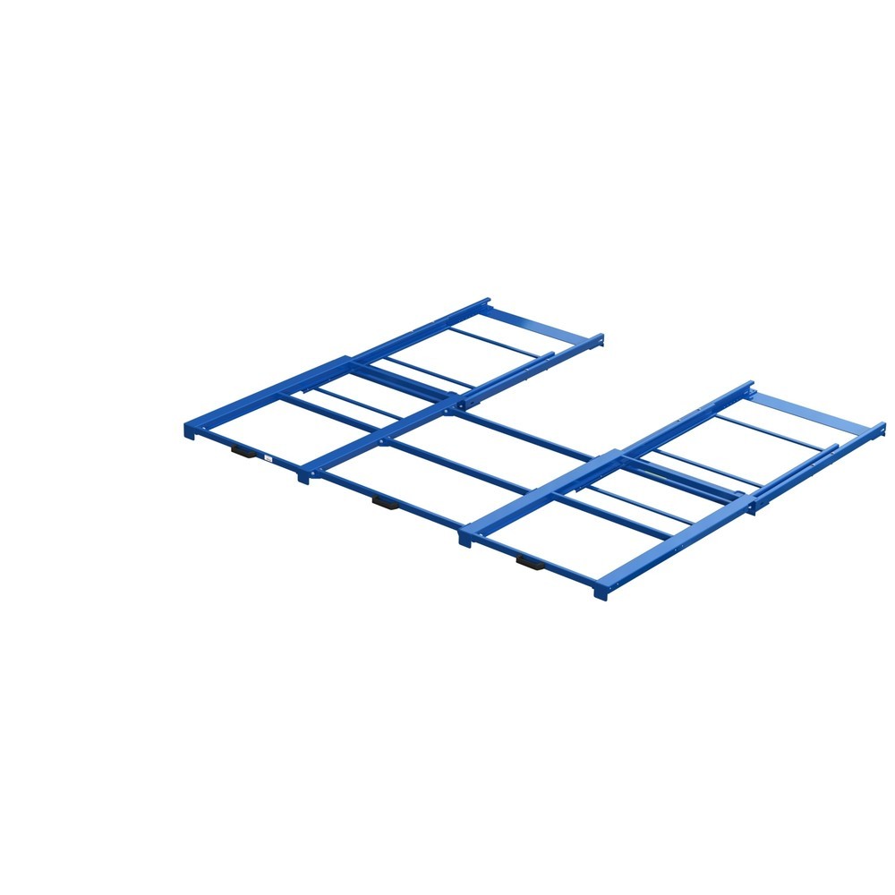 Illustration du produit: Dispositif d’extraction de palettes XL, capacité de charge 400 kg, profondeur d’extraction de 100 %, l x P 2 600 x 1 200 mm