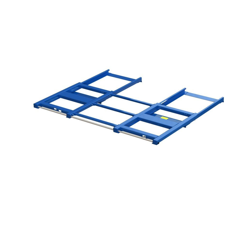 Illustration du produit: Dispositif d’extraction de palettes XL, capacité de charge 1 600 kg, profondeur d’extraction de 70 %, l x P 2 600 x 1 200 mm