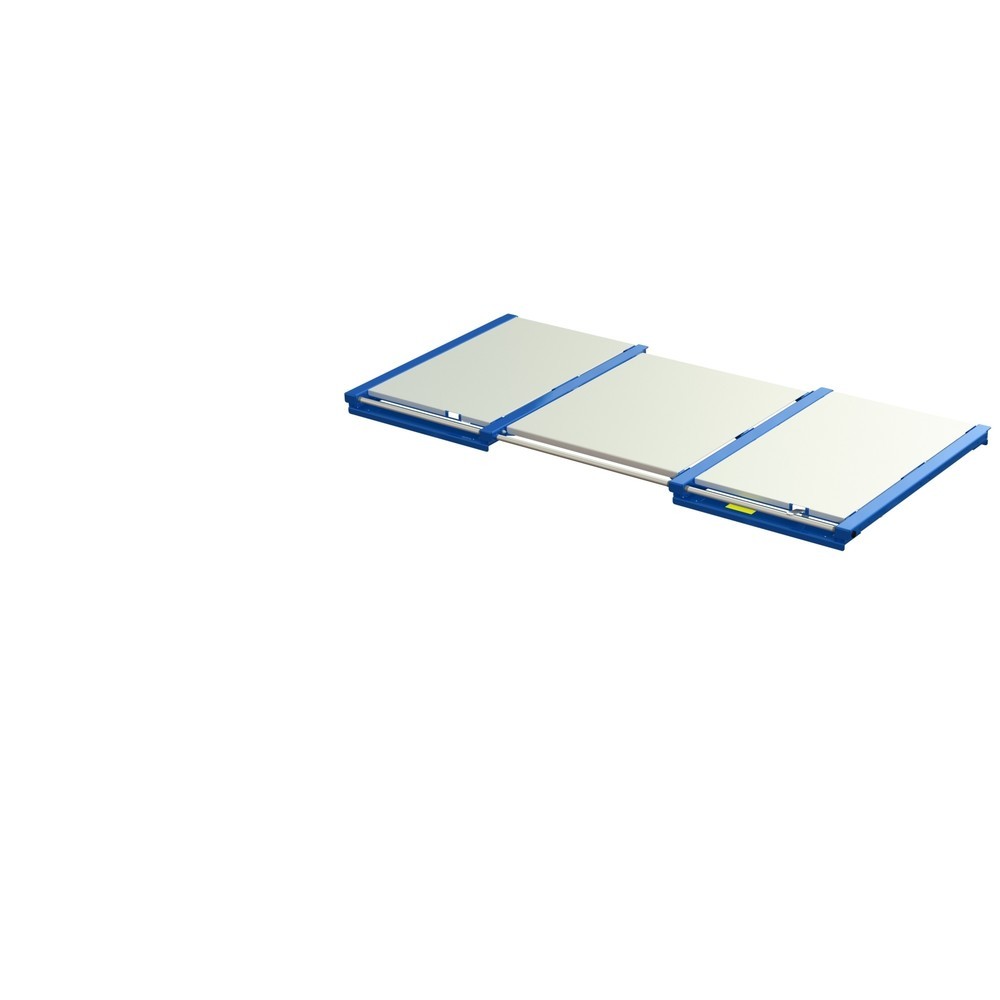 Produktabbildung Nr. 2: Dispositif d’extraction de palettes XL, capacité de charge 1 200 kg, profondeur d’extraction de 70 %, l x P 2 600 x 1 200 mm, avec fond en acier