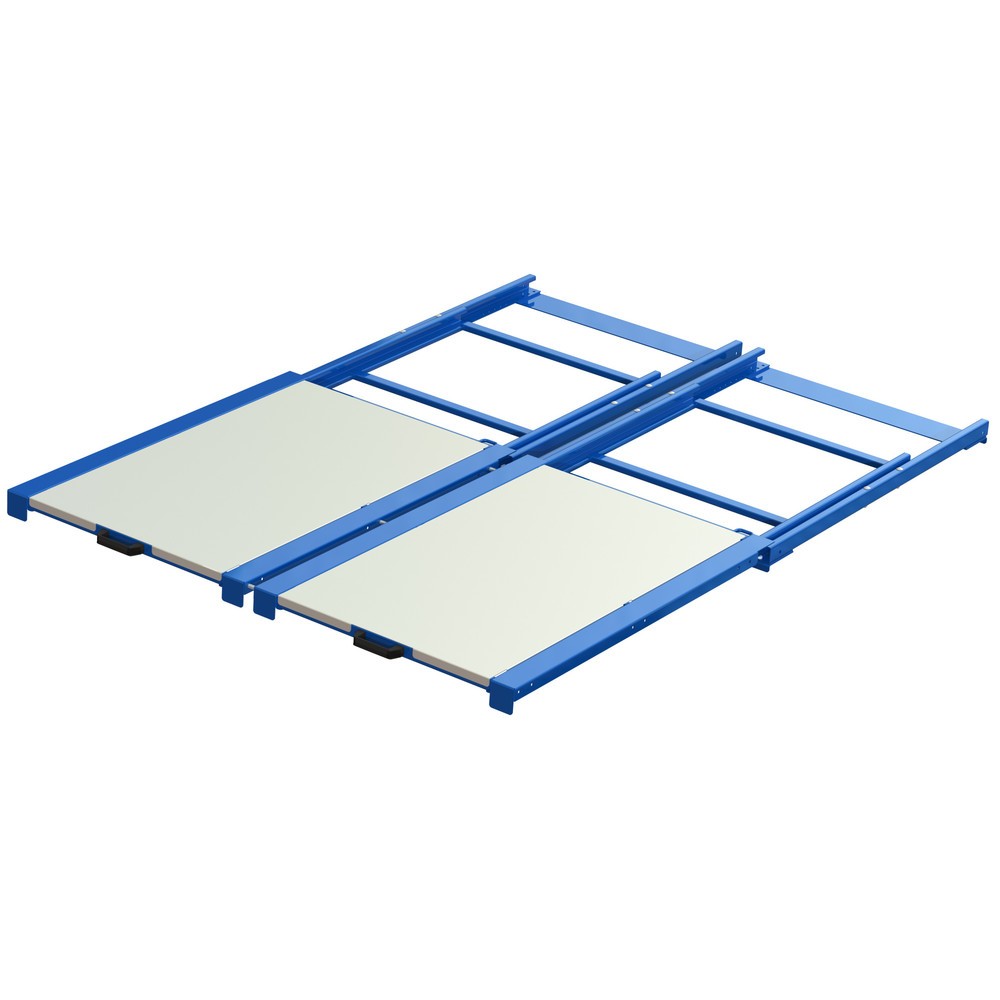 Produktabbildung Nr. 2: Dispositif d’extraction de palettes XL, capacité de charge 400 kg, profondeur d’extraction de 100 %, l x P 1 700 x 1 200 mm, avec fond en acier