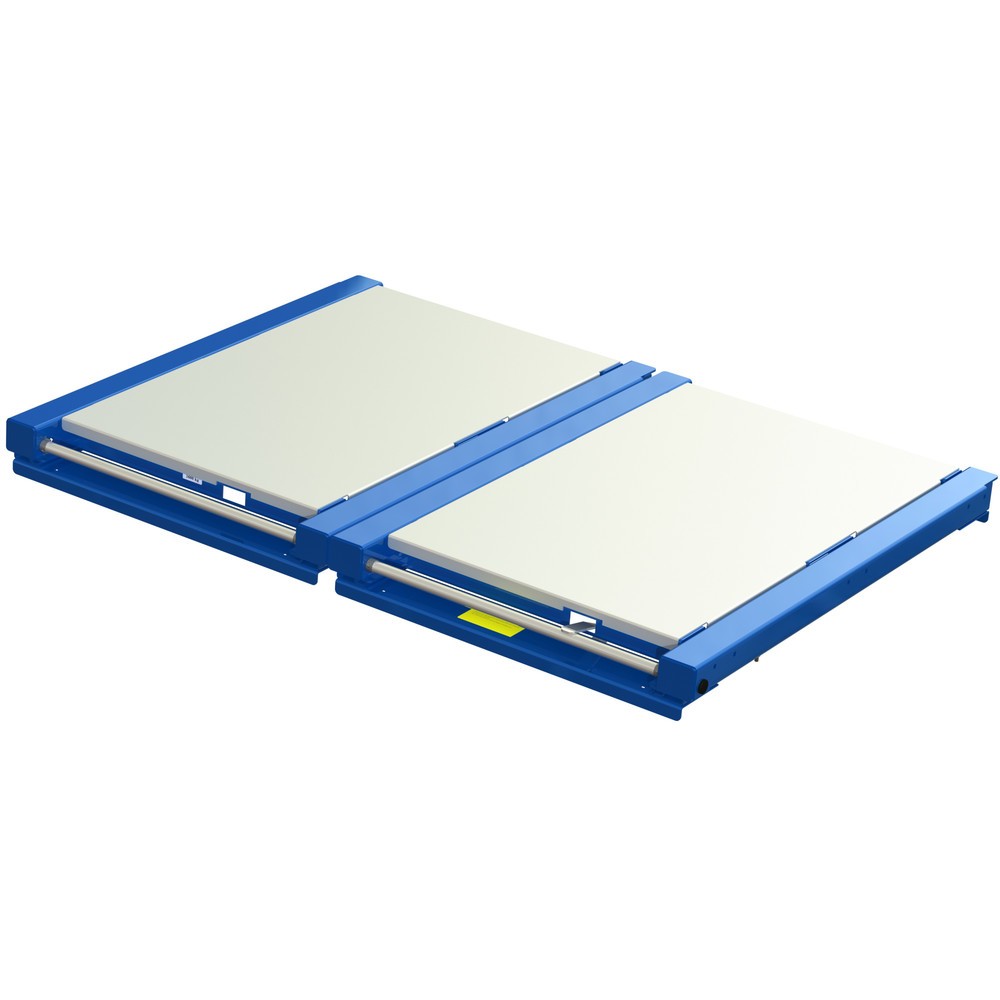 Illustration du produit: Dispositif d’extraction de palettes XL, capacité de charge 1 600 kg, profondeur d’extraction de 70 %, l x P 1 700 x 1 200 mm, avec fond en acier
