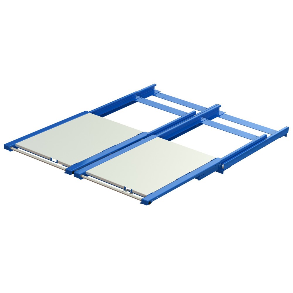 Produktabbildung Nr. 2: Dispositif d’extraction de palettes XL, capacité de charge 1 200 kg, profondeur d’extraction de 100 %, l x P 1 700 x 1 200 mm, fond en acier inclus